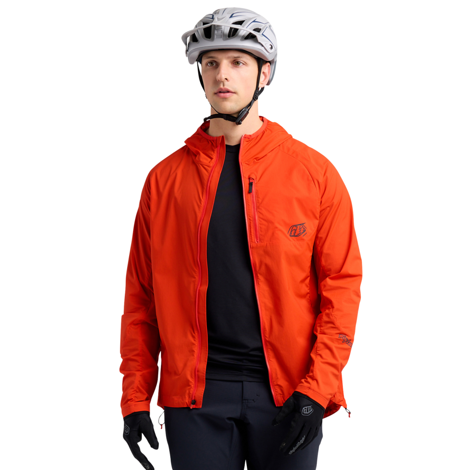 Troy Lee Designs Drift Windbreaker Jacket - Fire Orange