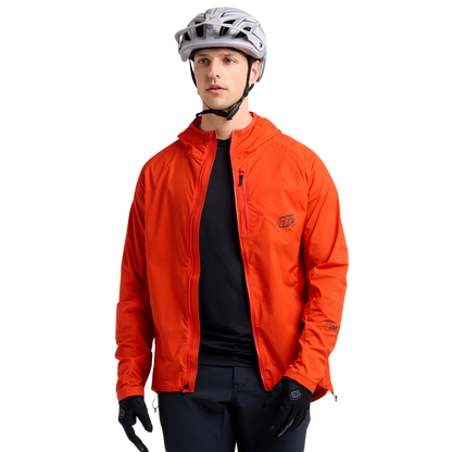Troy Lee Designs Drift Windbreaker Jacket - Fire Orange
