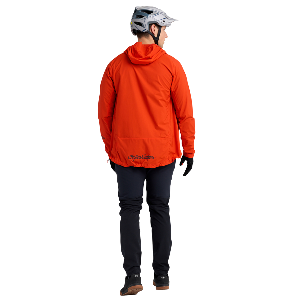 Troy Lee Designs Drift Windbreaker Jacket - Fire Orange