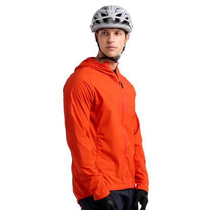 Troy Lee Designs Drift Windbreaker Jacket - Fire Orange
