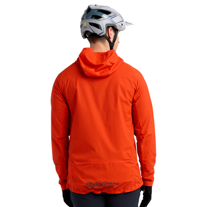 Troy Lee Designs Drift Windbreaker Jacket - Fire Orange