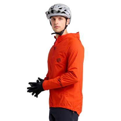 Troy Lee Designs Drift Windbreaker Jacket - Fire Orange