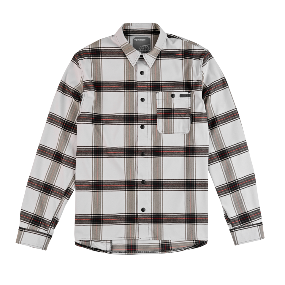 Troy Lee Designs Grind Flannel Shirt - YD Plaid - Mist