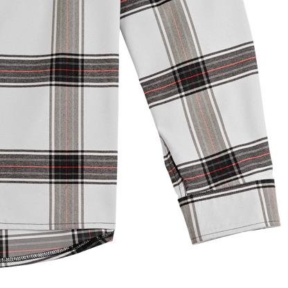 Troy Lee Designs Grind Flannel Shirt - YD Plaid - Mist