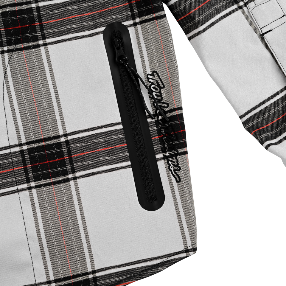 Troy Lee Designs Grind Flannel Shirt - YD Plaid - Mist