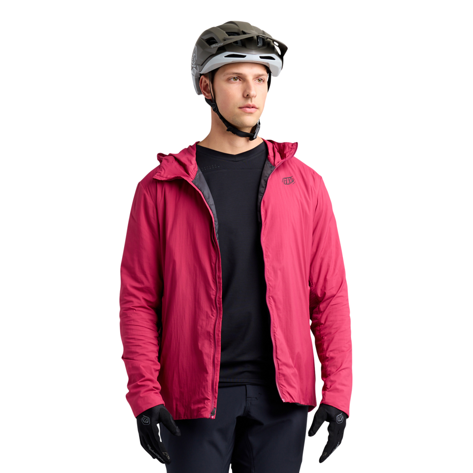 Troy Lee Designs Mathis Cycling Jacket - Dark Berry