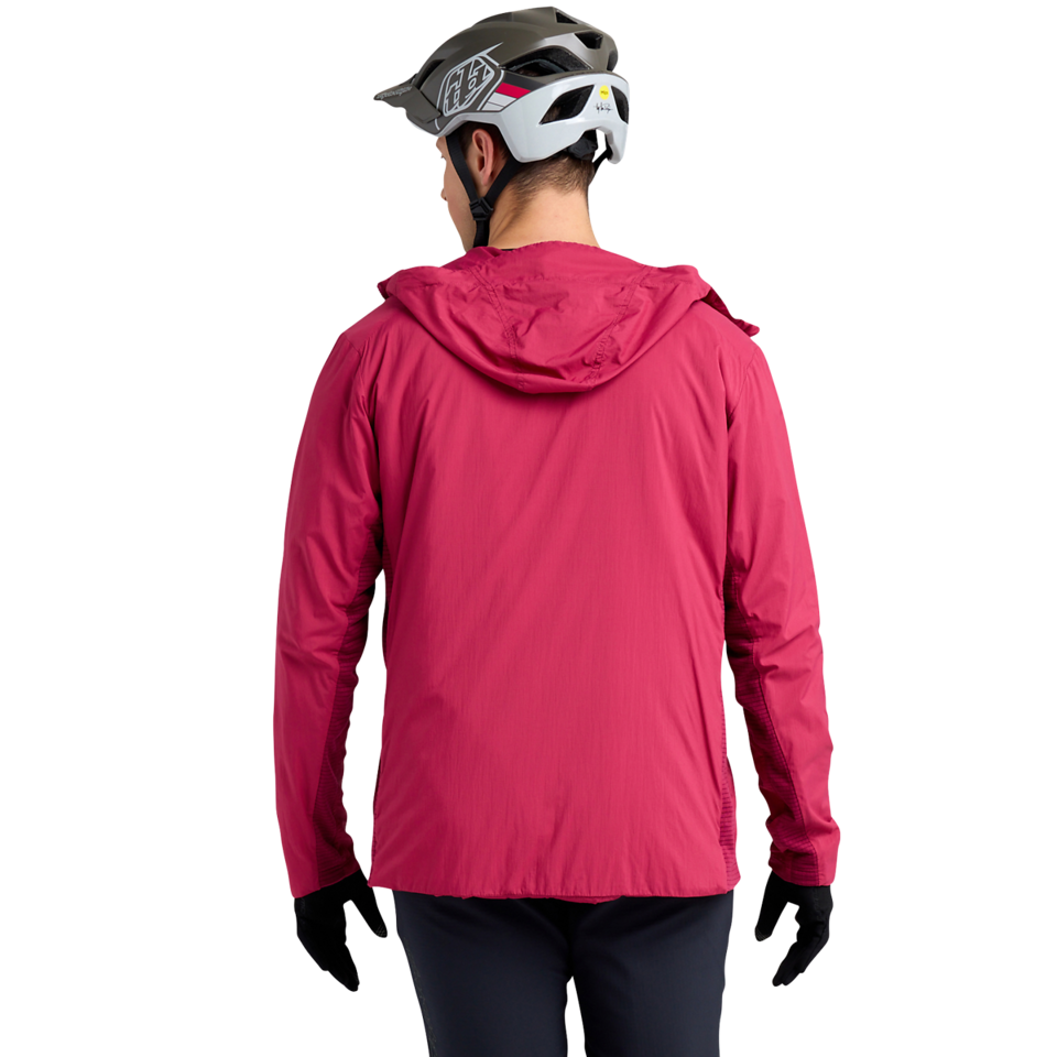 Troy Lee Designs Mathis Cycling Jacket - Dark Berry