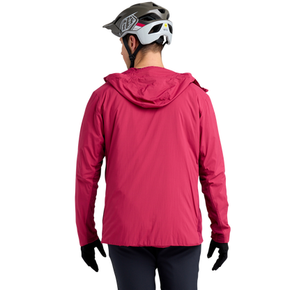 Troy Lee Designs Mathis Cycling Jacket - Dark Berry