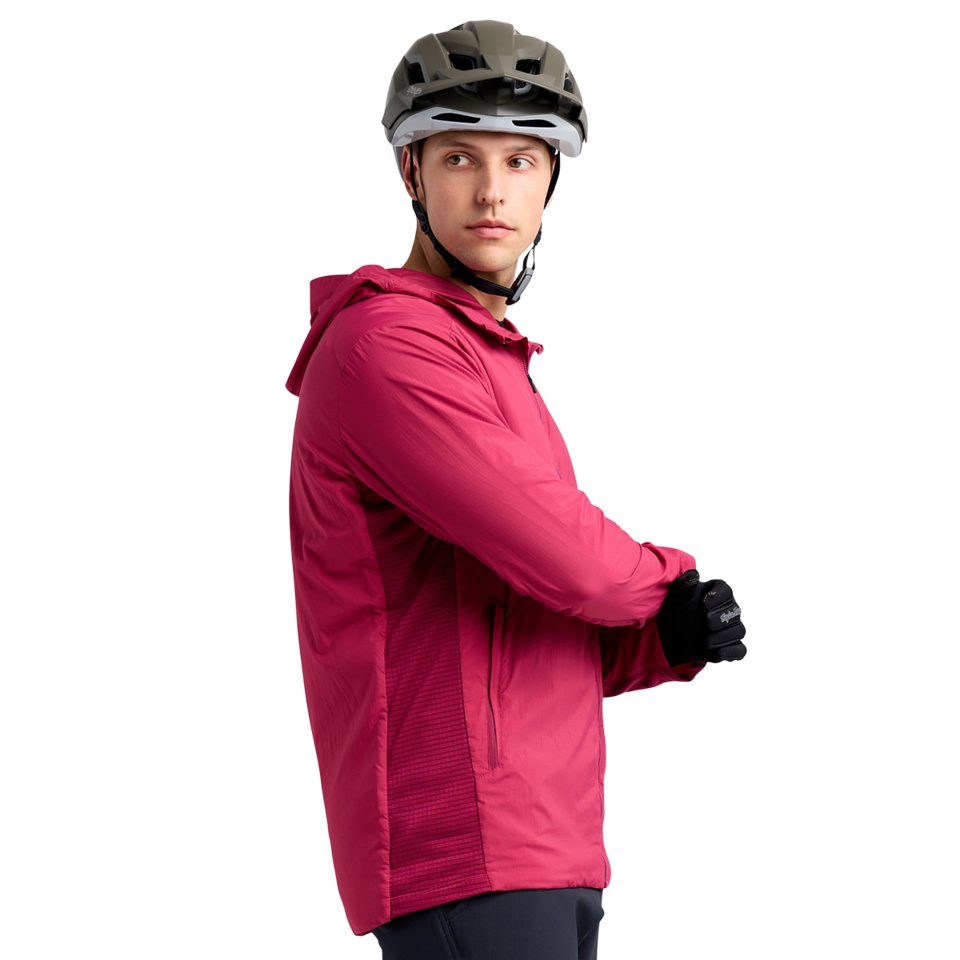 Troy Lee Designs Mathis Cycling Jacket - Dark Berry