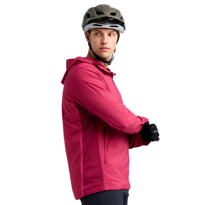 Troy Lee Designs Mathis Cycling Jacket - Dark Berry