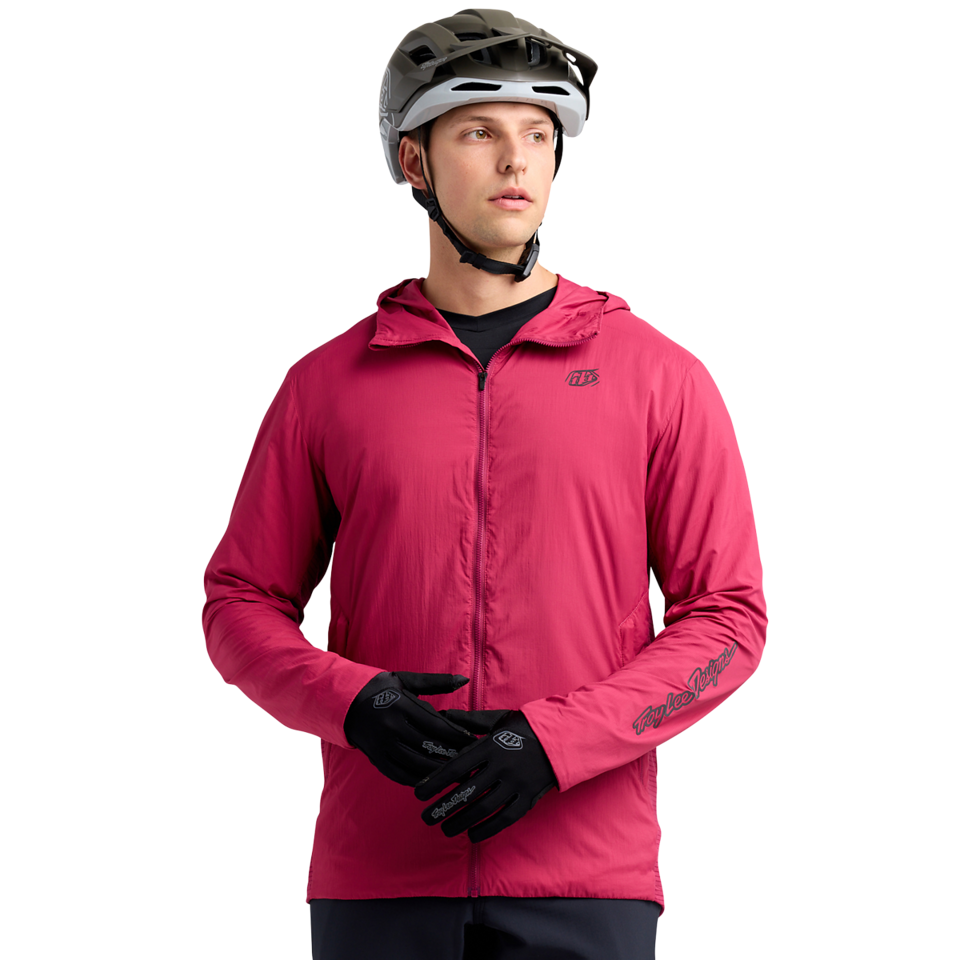 Troy Lee Designs Mathis Cycling Jacket - Dark Berry