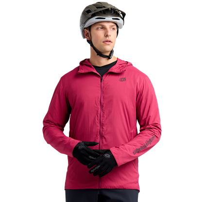 Troy Lee Designs Mathis Cycling Jacket - Dark Berry