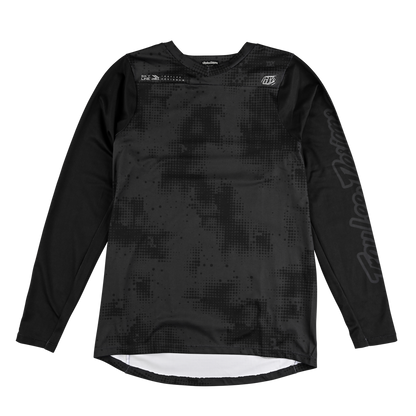 Troy Lee Designs Skyline Chill Long Sleeve MTB Jersey - Scattered - Carbon