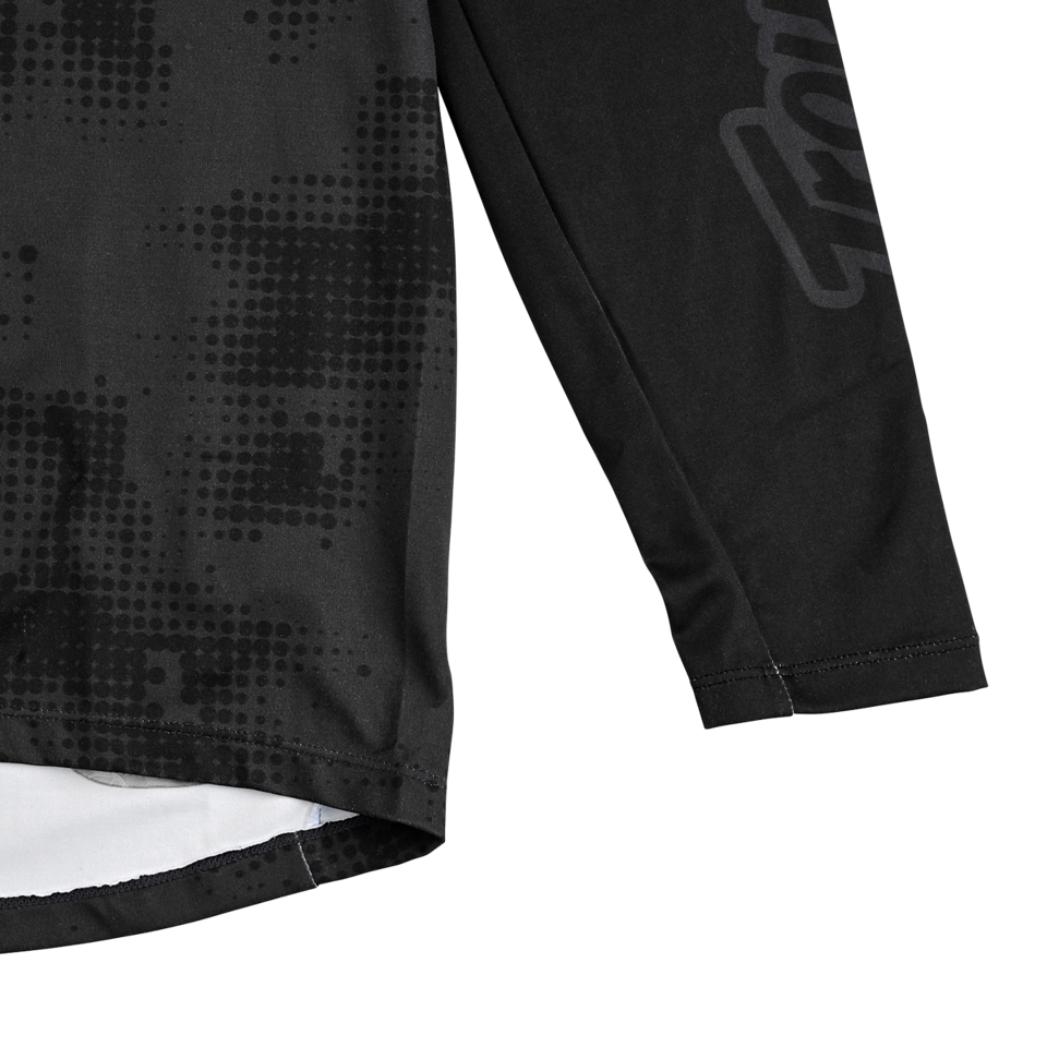 Troy Lee Designs Skyline Chill Long Sleeve MTB Jersey - Scattered - Carbon