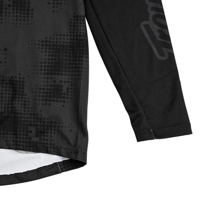 Troy Lee Designs Skyline Chill Long Sleeve MTB Jersey - Scattered - Carbon