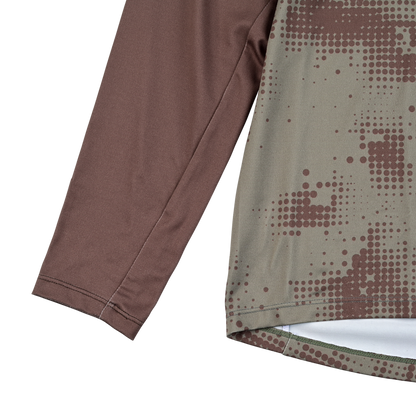 Troy Lee Designs Skyline Chill Long Sleeve MTB Jersey - Scattered - Olive