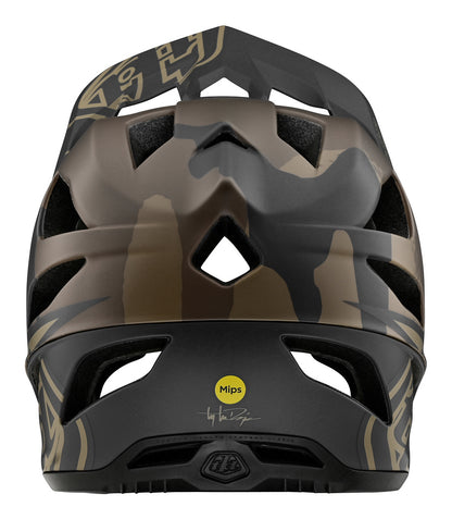 Troy Lee Designs Stage Full Face Helmet with MIPS - Stealth - Camo Olive