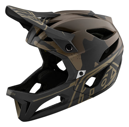 Troy Lee Designs Stage Full Face Helmet with MIPS - Stealth - Camo Olive