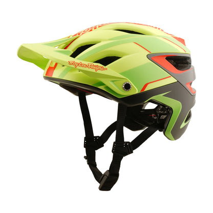 Troy Lee Designs A3 MTB Helmet - Lines - Glo Yellow