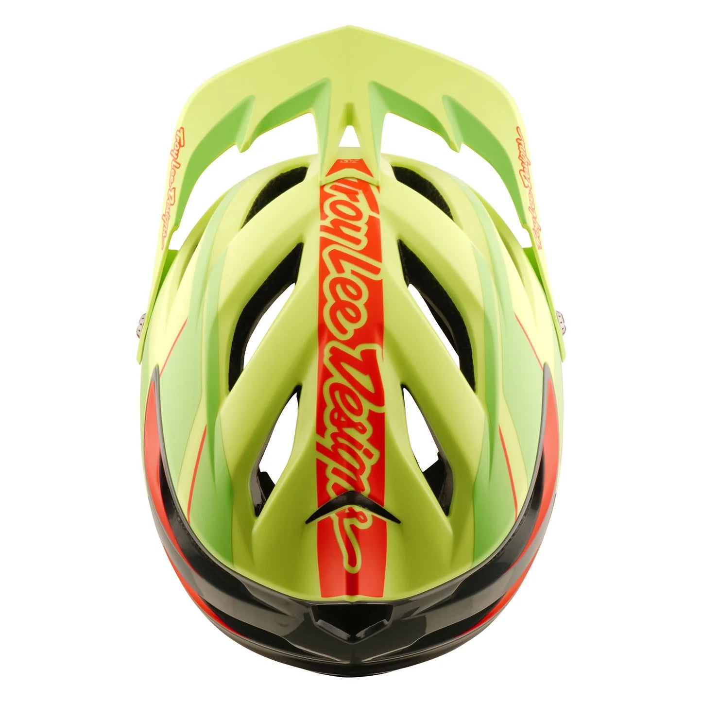 Troy Lee Designs A3 MTB Helmet - Lines - Glo Yellow