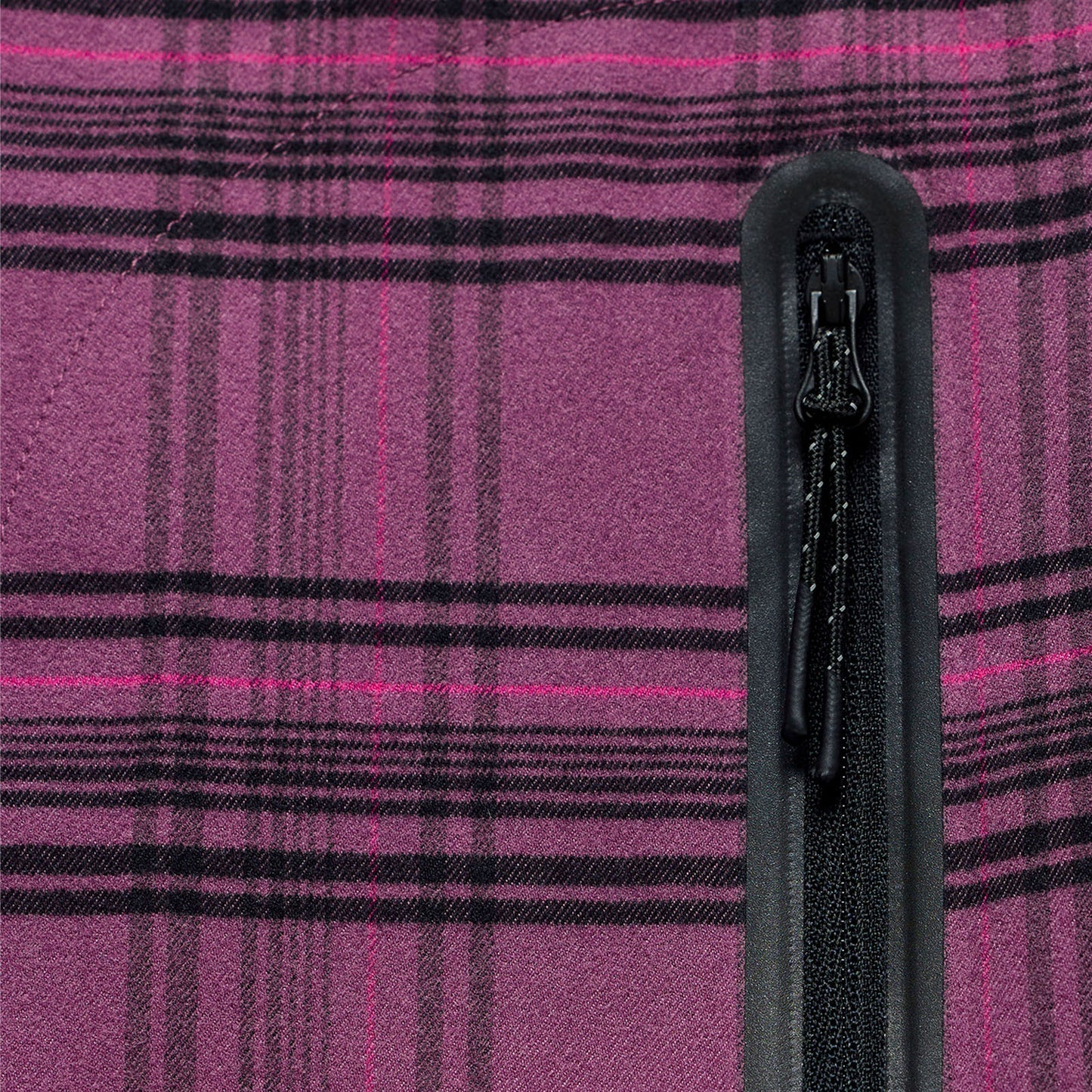 Troy Lee Designs Grind Flannel Plaid Shirt - Deep Purple