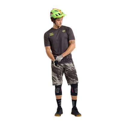 Troy Lee Designs Skyline Short Sleeve MTB Jersey - Elemental - Dark Earth