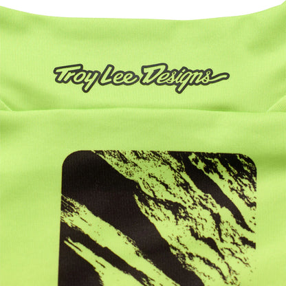 Troy Lee Designs Skyline Chill Long Sleeve MTB Jersey - Rockslide - Glo Yellow