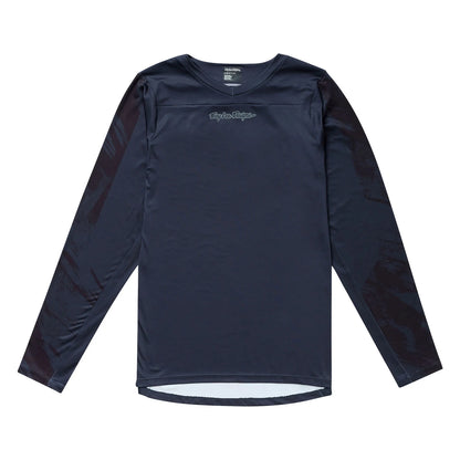 Troy Lee Designs Skyline Chill Long Sleeve MTB Jersey - Rockslide - Obsidian