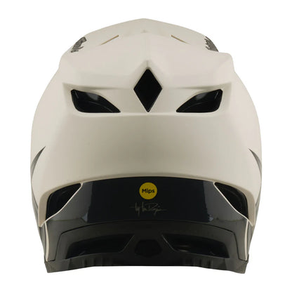Troy Lee Designs D4 Composite Full Face Helmet - Stealth - Pumice