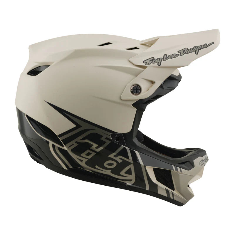 Troy Lee Designs D4 Composite Full Face Helmet - Stealth - Pumice