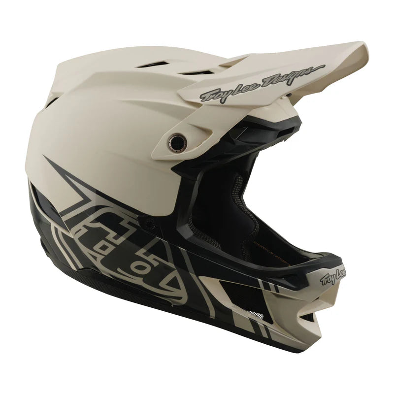 Troy Lee Designs D4 Composite Full Face Helmet - Stealth - Pumice