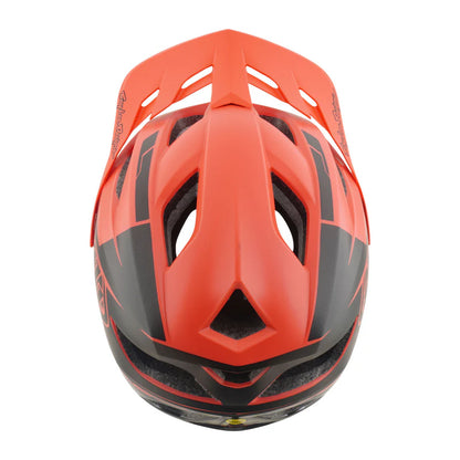 Troy Lee Designs Flowline SE MTB Helmet - Hydro - Coral-Charcoal