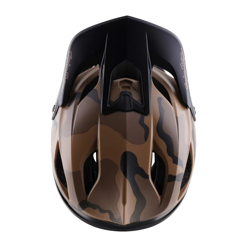 Troy Lee Designs Stage 2 MIPS Full Face Helmet - Split - Sienna Camo