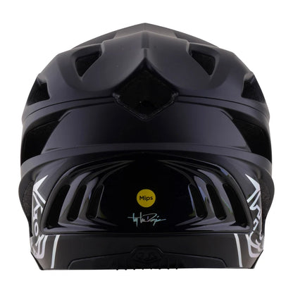 Troy Lee Designs Stage 2 MIPS Full Face Helmet - Stealth Black