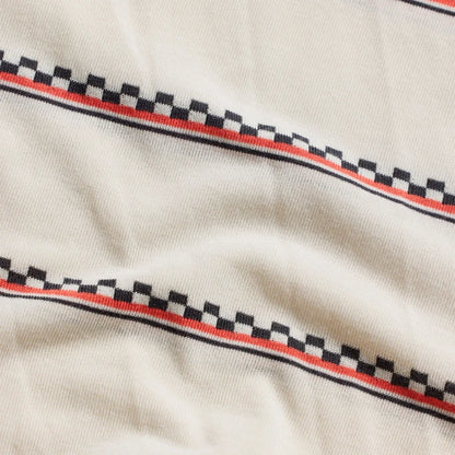 Troy Lee Designs Skyline Short Sleeve Ride Tee - Checked Out - Pumice