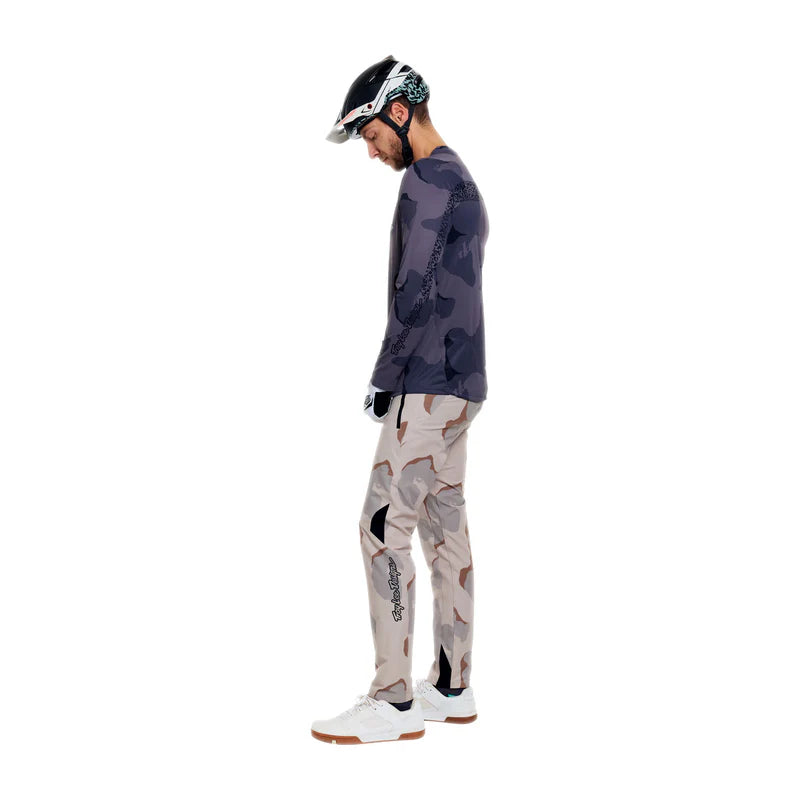 Troy Lee Designs Skyline Pro Long Sleeve MTB Jersey - Flow Camo - Carbon