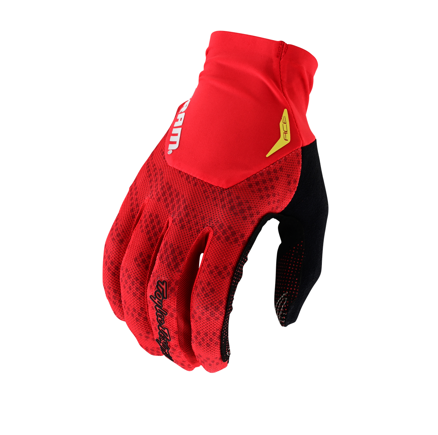 Troy Lee Designs Ace MTB Glove - SRAM - Shifted Fiery Red