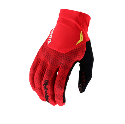 Troy Lee Designs Ace MTB Glove - SRAM - Shifted Fiery Red