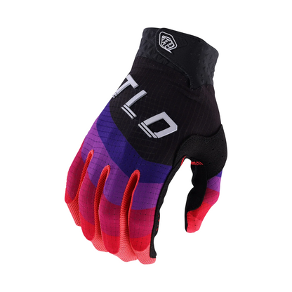 Troy Lee Designs Air MTB Glove - Youth - Reverb - Black-Glo Red