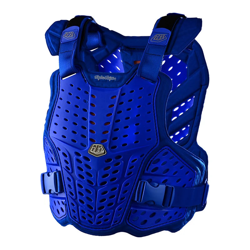 Troy Lee Designs Rockfight Pro Chest Guard - Translucent Blue