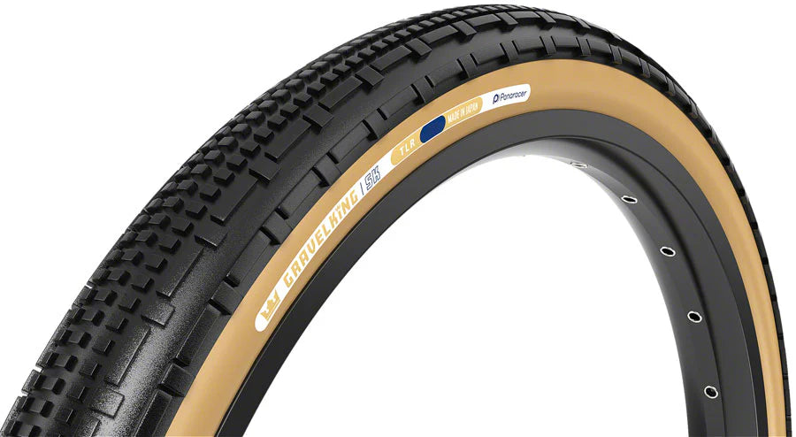 Panaracer Gravelking SK 650b Folding Gravel Tire - Black-Brown