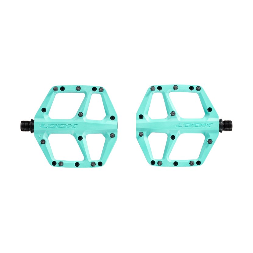 Look Trail Fusion Flat Pedals - Ice Blue
