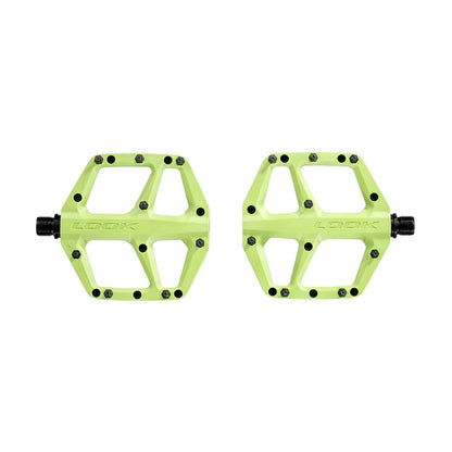 Look Trail Fusion Flat Pedals - Lime