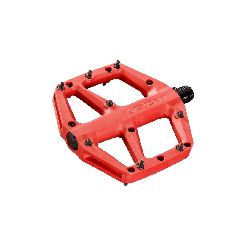 Look Trail Fusion Flat Pedals - Red