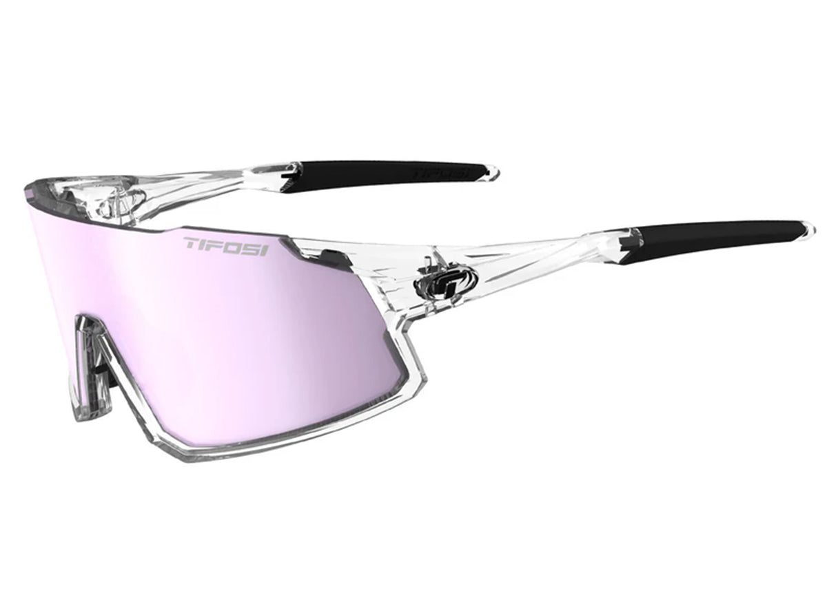 Tifosi Stash Clarion Interchangeable Lens Sunglasses - Crystal Clear