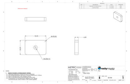 Rocky Mounts DropTop Locking Thru-Axle Fork Mount