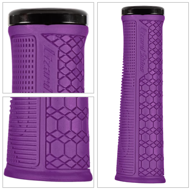 Lizard Skins Gradient MTB Grip - Ultra Purple