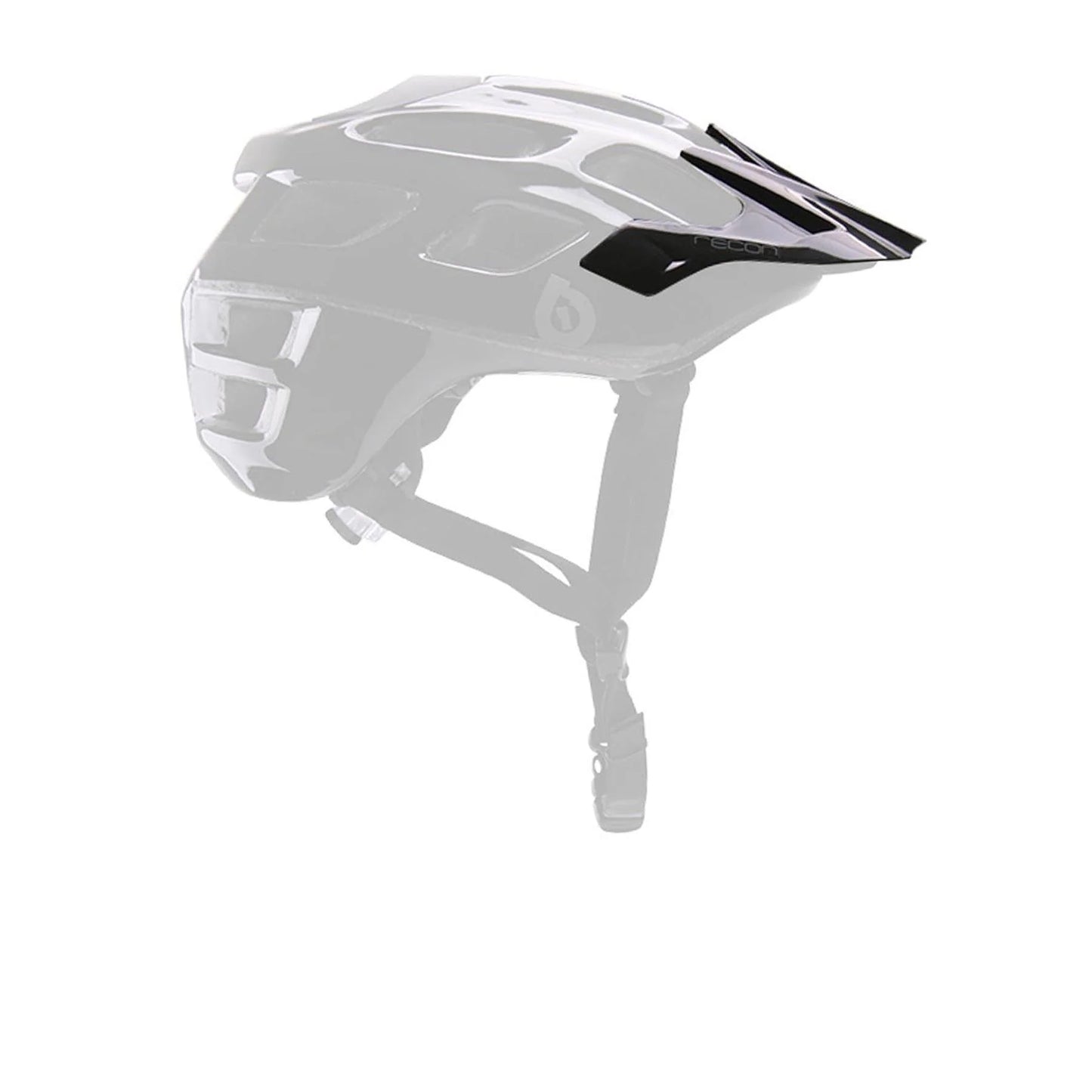 661 Recon Scout Helmet Visor - Matt Black