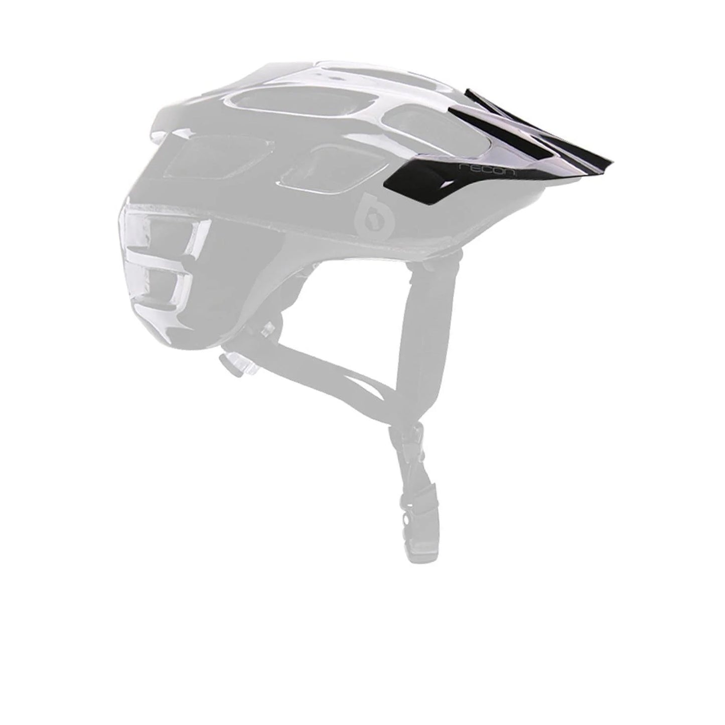 661 Recon Scout Helmet Visor - Black-Gray