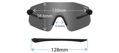 Tifosi Vogel SL Single Lens Sunglasses - Matt Black